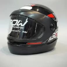 CAPACETE GOW VISEIRA AUTOMÁTICA  - Cor: PRETO e PRATA  60