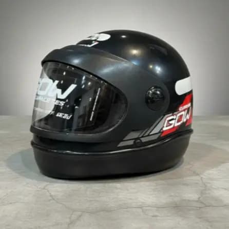 Capacete GOW Viseira Automática - Cor: PRETO CLASSIC (BRILHO)   62