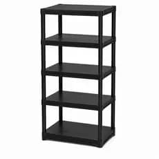 Prateleira Estante de Plastico Reforcado Mesa Lateral de Canto Grossa Modular