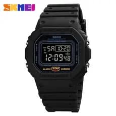SKMEI 1628 Relógio Digital Militar Masculino Retro Esporte Impermeável Relógio Eletrônico Masculino