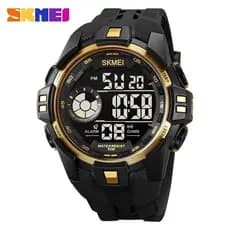 SKMEI 2123 Japonês Digital Cronometro Relógio Esportivo Masculino LED Impermeável Relógio Masculino
