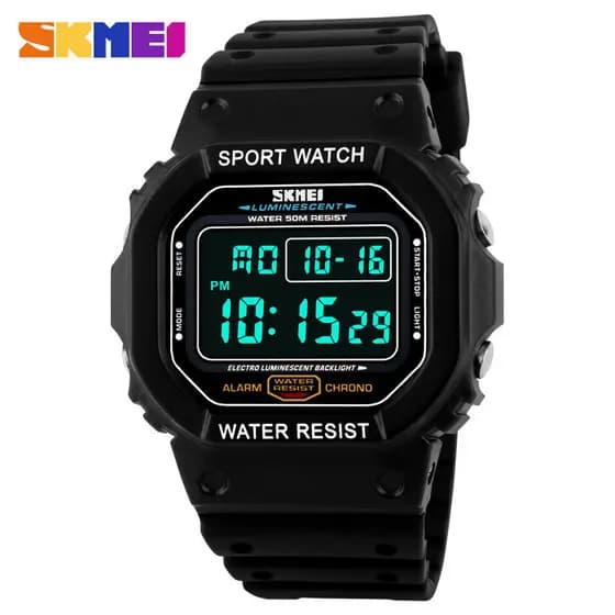 Skmei 1134 Relógio Esportivo Digital Masculino Impermeável Relógio Eletrônico Masculino
