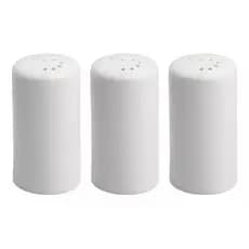 3 unidades Saleiro de porcelana porta sal de mesa