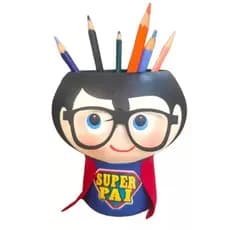 Cachepot Super Pai Em Cerâmica