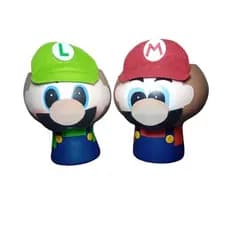 Vasinho Super Mario Bros Decoração Enfeite Porta Lápis