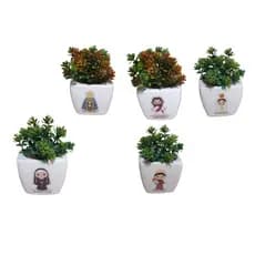 Vaso Vasinho Santinho Cachepô Para Suculenta E Cactos