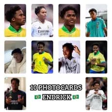 10 Photocards Kim Endrick Brasil Fanmade