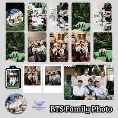 Kit BTS Festa 2026 Photo Family Photocard Botton Chaveiro Fanmade