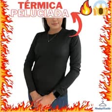 Blusa de Frio Segunda Pele Térmica Manga longa Feminina Plus Size