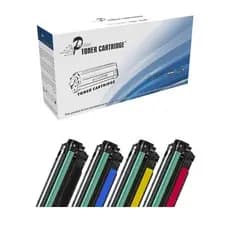 Kit Color 4x Toner Compatível com HP CF510A CF511A CF512A CF513A 204A M180n M180nw M181fw M154a M154nw 100% Novo