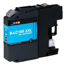 Cartucho Compatível com Brother LC-103CY LC-105CY LC-109CY Azul J6520DW J6720DW J6920DW 100% Novo