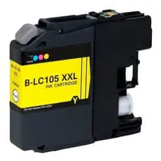 Cartucho Compatível com Brother LC-103YL LC-105YL LC-109YL Amarelo J6520DW J6720DW J6920DW 100% Novo