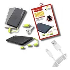 KAPBOM Carregador Portátil Powerbank 18/18.5w 5.000mah KA-952 - Preto