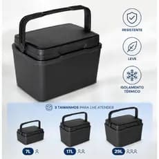 Caixa Térmica Cooler Conservadora Resistente 7L, 17L, 29L- Arqplast