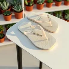 Chinelo Rasteirinha Slim Feminina com Borboleta – Sandália Leve, Estilosa e Bico Quadrado 33 ao 40