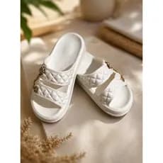 Chinelo Nuvem Feminino Slide Estilo Luxo 2 tira– Sandália Confortável Tendência 2026
