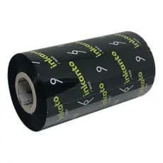 Ribbon 110x300 Cera (wax) Armor Inkanto AWR1 Externo para impressora térmica Zebra Argox Elgin Postek Zetex L42Pro