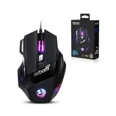 Mouse Gamer 3200 dpi Com Fio USB 7D Extreme 7 Cores MS-G260 EXBOM