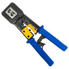 Alicate de Crimpagem RJ45 e RJ12 Vazado e Normal - Exbom FRM-ACN205