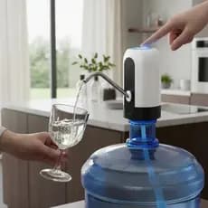 Bomba Água Elétrica Galão Sensor Dispensador Automático Bico Saída Carregador USB