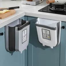 Lixeira Retrátil Extensível Dobrável Organizador Cozinha, Cesto de Lixo, Pia, lavanderia