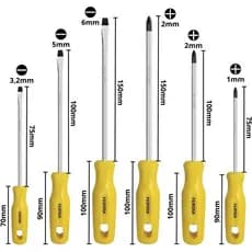 Kit Jogo de Chave 6 Pçs Profissional Startools Ferramentas p/ Casa Movéis Aparelhos Eletrodomésticos
