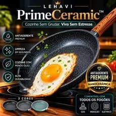 Frigideira 20/24/28CM Nanoceramica Antiaderecente Revestimento de Alta Durabilidade Facil Limpeza Saudavel V...
