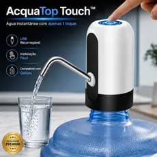Bomba de Água Automática USB para Galão Prática e Universal