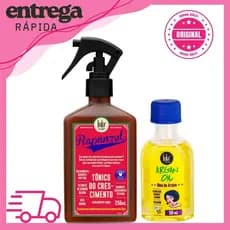 Kit Crescimento e Brilho – Tônico Rapunzel 250ml + Óleo de Argan Oil 50ml Lola