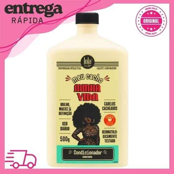 Condicionador Meu Cacho Minha Vida Lola Cosmetics 500ML Bom Preço