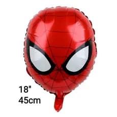 Kit c/10/20  balões cabeça vingadores mede 50 cm