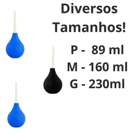 Ducha Ginecológica Higiênica Intima Anal Chuca Diversos Tamanhos Escolha!