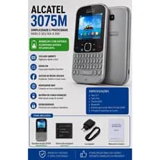 Celular Alcatel onetouch 3075M - COM e SEM BATERIA