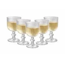 Conjunto Taça Vidro Athens 380ml 6 Unidades Design Elegante Alta Resistência