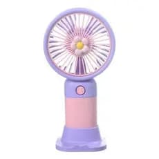 Ventilador Portátil Recarregável Mini Usb Portátil Silencioso Bateria Longa Duração