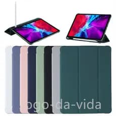 Capa magnetico inteligente com slot de canetas compativel Samsung Galaxy Tab A9 A9+ polegadas (2023) SM-X110/X115/X117
