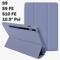 Capa magnetico inteligente com slot de canetas compativel Samsung Galaxy Tab S9/S9 FE 11º