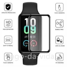 Película de NANO Gel 3D material composto Smartwatch De Tela Completo Para Amazfit Band 7