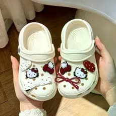 Verão novo estilo chinelos para meninas bonito estilo princesa estudantes da escola primária interior casa ao ar livre u