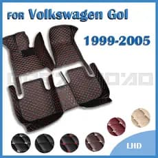 Tapetes Carro Adequado Para VW Volkswagen Gol 1999 2000 2001 2002 2003 2004 2005Almofadas Pé Automóvel Personalizada