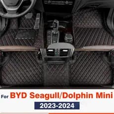Tapetes Adequado Para Carros BYD Dolphin Mini 2026 2025 2024 2023 Capa Automóveis Acessórios  Peças Almofada Protetora