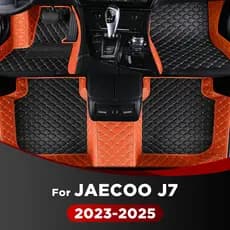 Para JAECOO J7 2023 2024 2025 2026 Tapetes De Carro Personalizados Almofadas De Pé Automóvel Capa De Tapete Acessórios