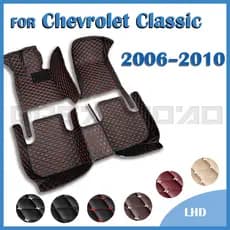 Tapetes De Carro Para Chevrolet Classic 2006–2010 2007 2008 2009 Almofadas De Pé Personalizadas Acessórios Interiores