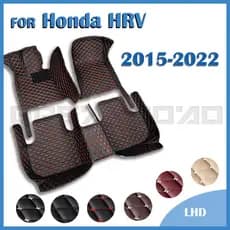 Tapetes De Carro Adequado Para Honda HRV 2015-2022 Almofadas De Pé Personalizadas Capa De Tapete Acessórios Interiores
