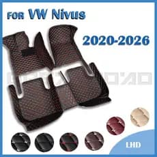 Tapetes De Carro Para Volkswagen VW Nivus 2026 2025 2024 2023 2022 2021 2020 Almofadas De Pé Personalizadas Acessórios I