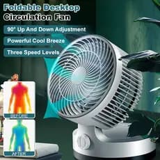 Ventilador elétrico dobrável para dormitório