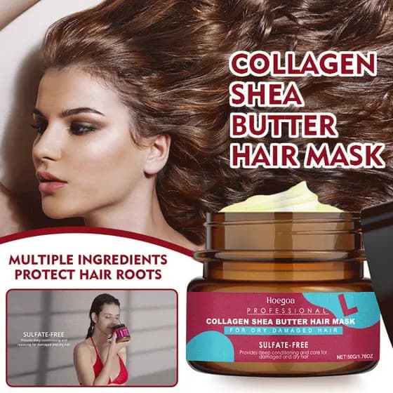 Máscara Capilar Reparadora de Queratina, Shampoo Nutritivo Reparador de Queratina