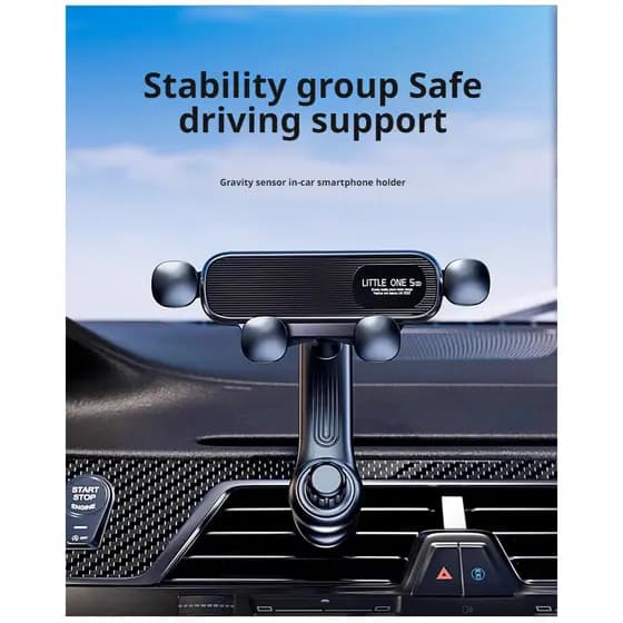 [360° Rotation] 【Universal Air Vent Clip】Suporte para celular veicular tipo clipe para saídas de ar/Car Phone Holder