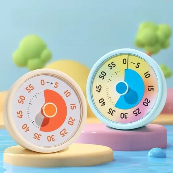 Popular Visual Temporizador De Contagem Regressiva Pedômetro Ferramenta De Gerenciamento De Tempo Para Crianças Aprenden