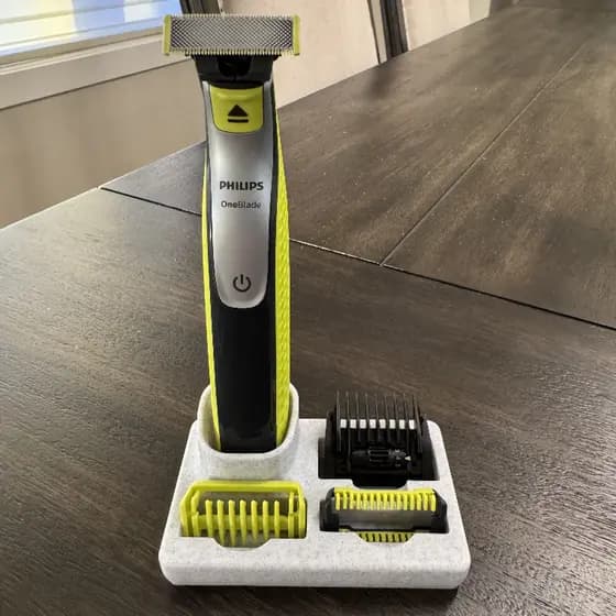 Suporte Philips Norelco OneBlade - Organizador Máquina de Barbear